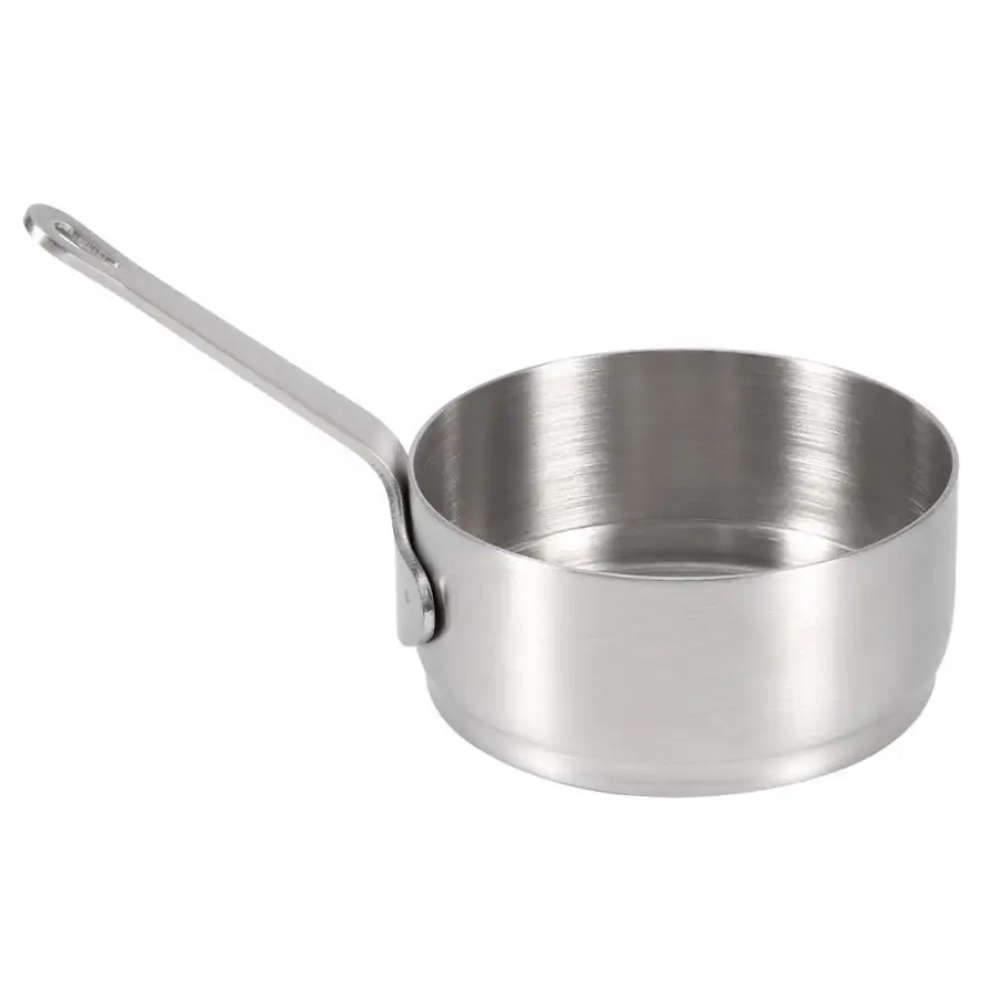 1Pcs Stainless Steel Gravy Sauce Bowl Vinegar Seasoning Solid Soybean Dish Sauce Salt Snack Small Plate Kitchen Tools