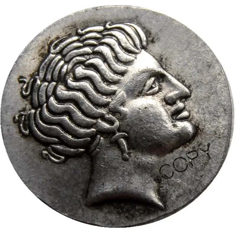 G(10) РЕДКИЙ старинный греческая монета-415 Tetradrachm копия монет | Дом и сад