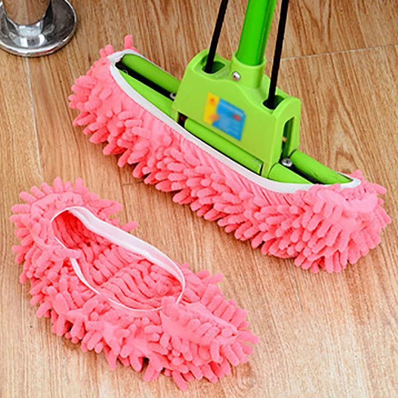 Домашние тапочки Швабра без застежки швабра съемные домашние тапочки|Швабры| |