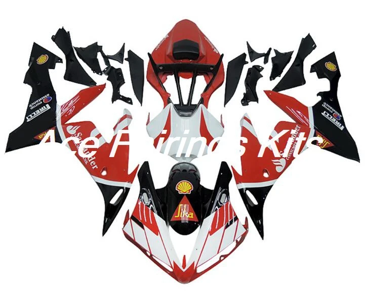

TOP New Injection ABS Motorbike Fairing 100% Fit For Yamaha R1 2004 2005 2006 04 05 06 YZF R1 Full Fairings Kits Red Black