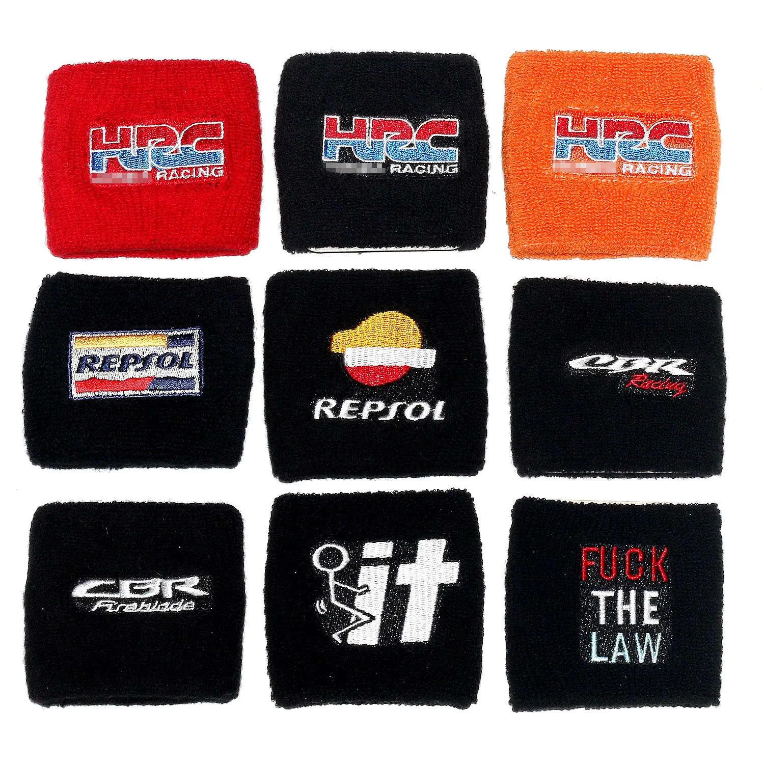 Motorcycle Front Fluid Oil Brake Clutch Reservoir Sock For Honda HRC