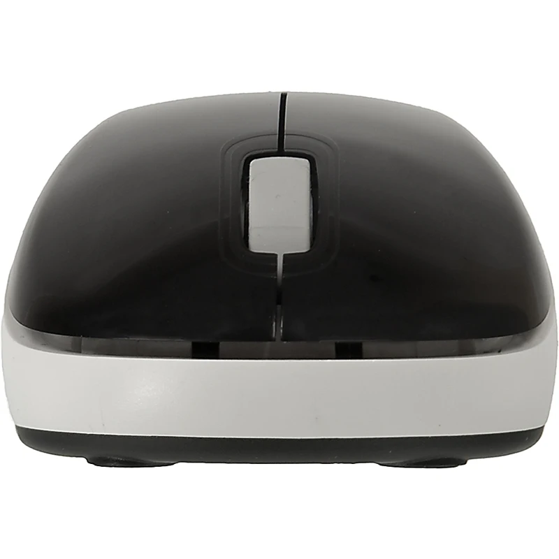 Мышь Logitech Mini M187 черный/серый оптическая(1000dpi) беспроводная USB для ноутбука(2but
