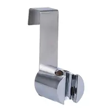 

Shower Rack Durable Compact Simple Installation Bidet Showerhead Hanging Rack for Apartment Shower Bracket Shower Holder