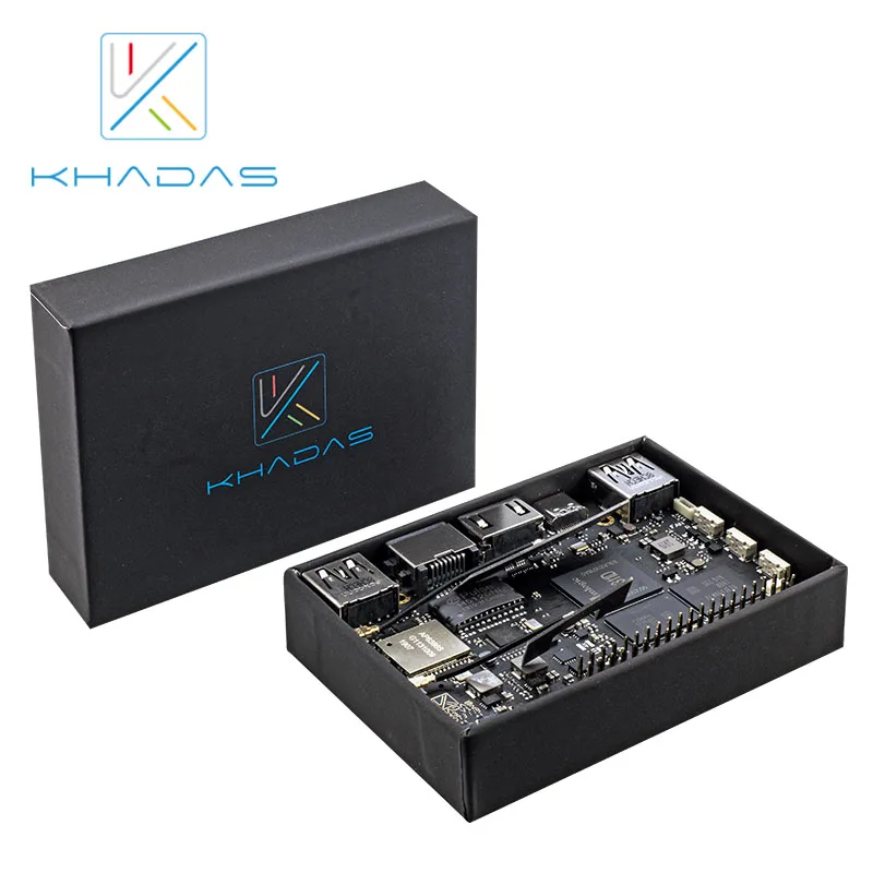  2019 Most Powerful Single Board Computer With 4GB LPDDR4/4X + 32GB EMMC And 5.0 NPU Khadas VIM3 Pro