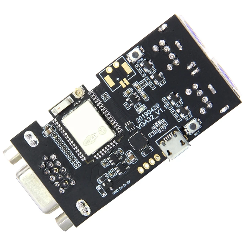 Vga32 V1.1 контроллер для Ps/2 мыши и клавиатуры графика контроллера библиотеки игровой двигатель и Ansi/Vt терминал для Esp