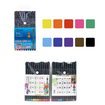 

10pcs/Lot Pen Set 0.38mm Fine Line Drawing Pen Fine Point Markers Perfect for Coloring Book and Arts