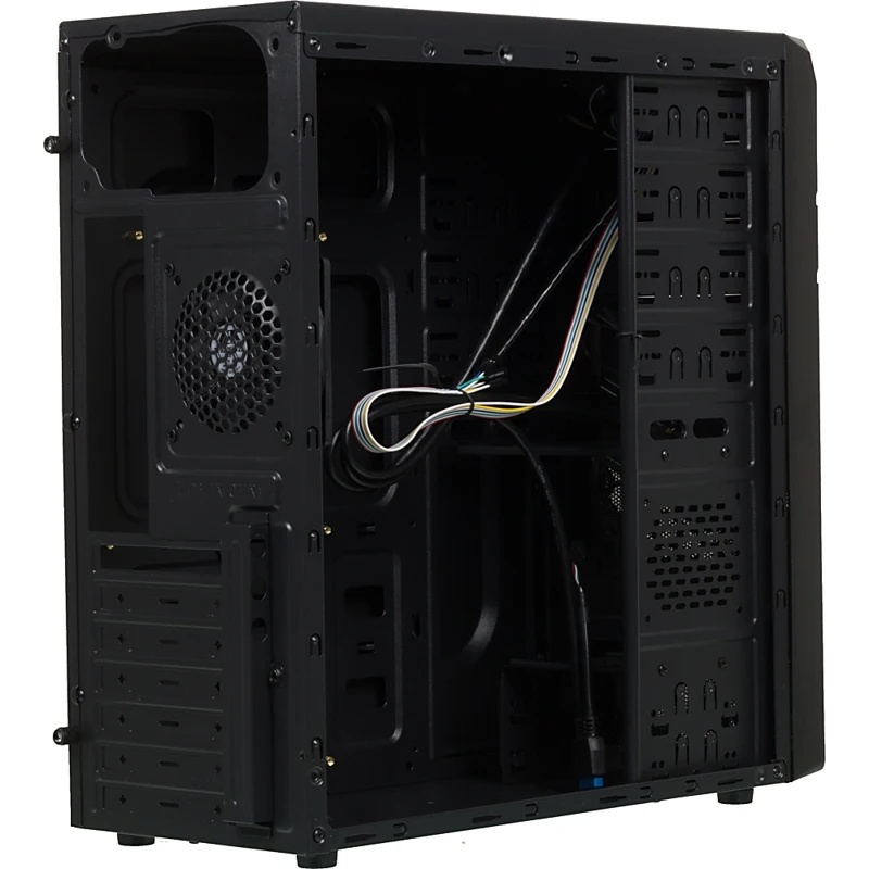 Корпус Aerocool V2X черный без БП ATX 1x92mm 2xUSB2.0 1xUSB3.0 audio