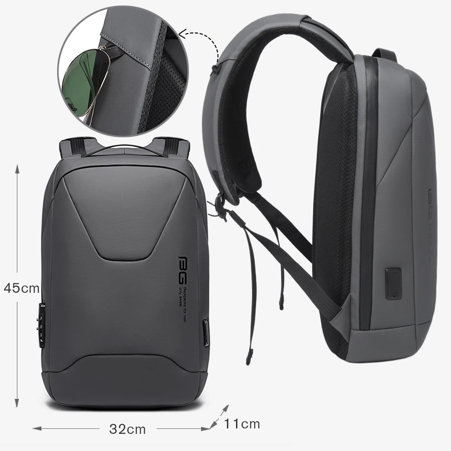 Laptop Bag Anti-theft Business Backpack Bag Inch Men Mochila