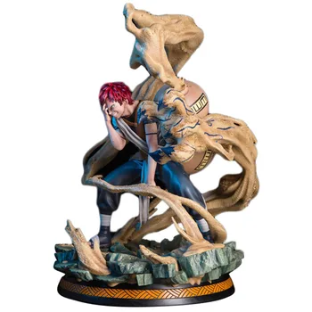

Naruto Shippuden Sabaku No Gaara Anime Model Suna NoShukaku Ichibi GK Action Figure PVC 25cm Statue Collectible Gift Doll Toys
