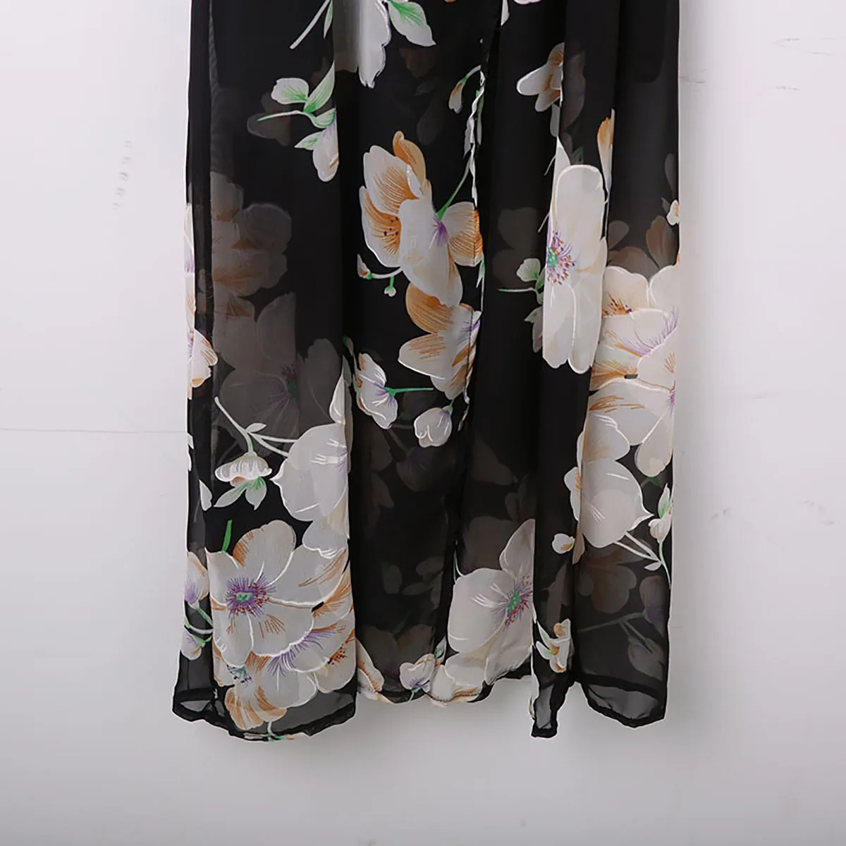 Summer Retro Boho Printing Floral Long Dresses Women Ladies Long Sleeve Evening Party Maxi Dress Vestidos