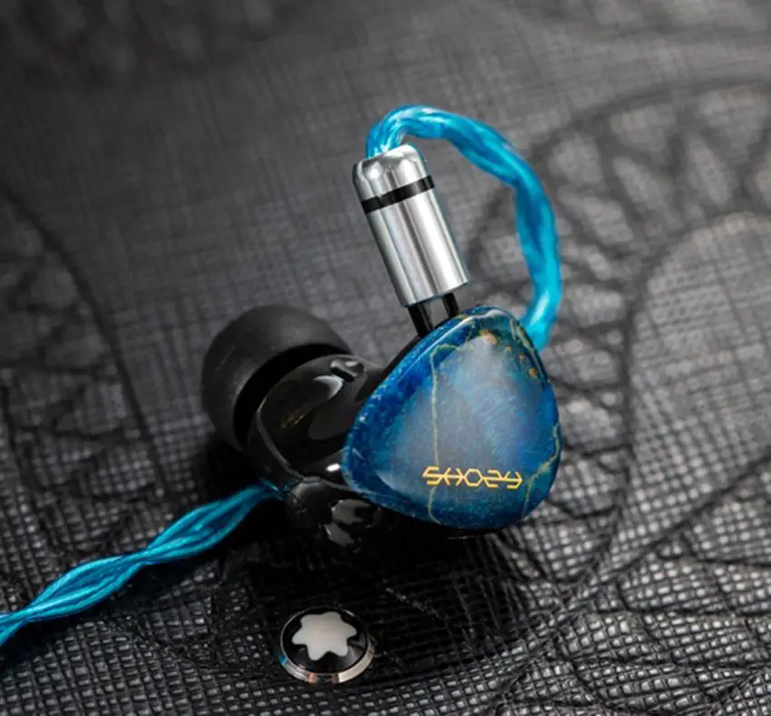 Shozy Black Hole Wooden Dynamic Detachable Hifi Monitor DJ Studio Audiophile Musician 0 78mm 2pin ACG Headset Earphones Earbuds