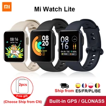 Смарт-часы Xiaomi Mi Watch Lite GPS Mi глобальная Версия смарт-часов 2020 1,4