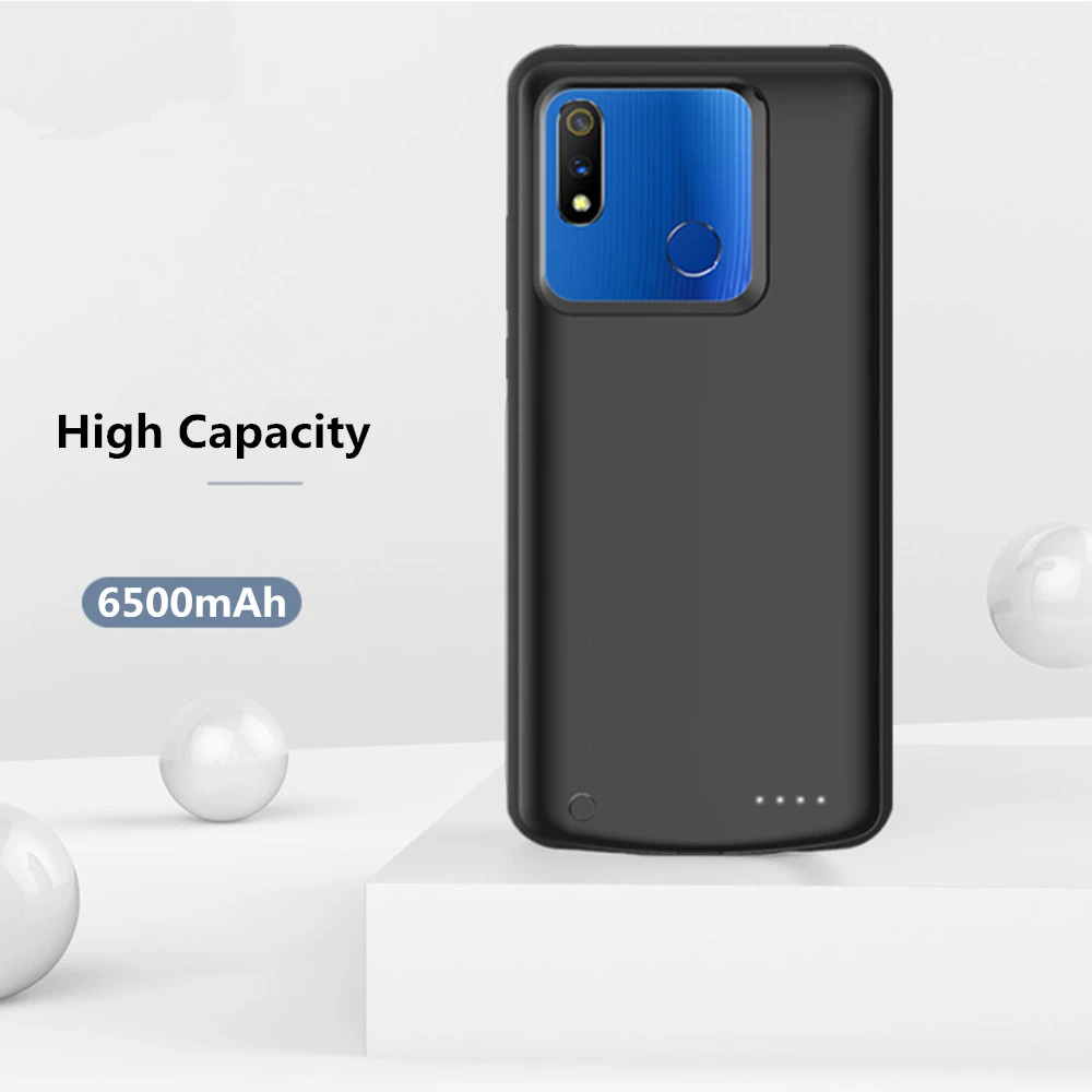 Чехол для зарядного устройства для OPPO Realme X Lite power чехол 6500 мАч power Bank чехол для зарядки чехол для внешнего аккумулятора