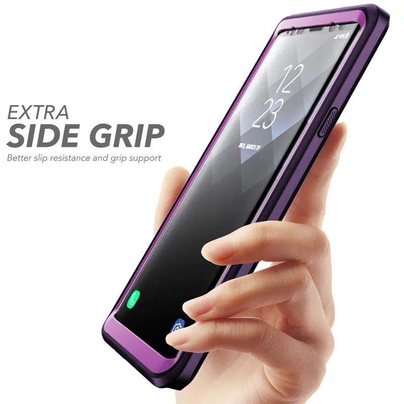 For Samsung Galaxy Note 9 Case Clayco Xenon Full-Body Rugged Cover with Built-in 3D Curved Screen Protector For Galaxy Note 9 6