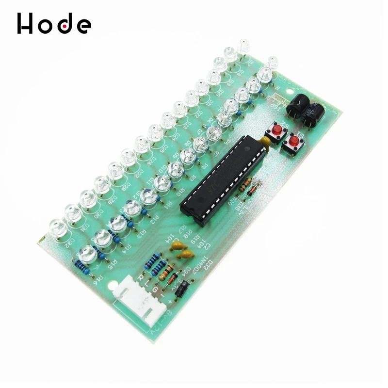 Modulo Display Indicatore Di Livello Doppio 16 Led A 2 Canali Vu Meter Board Colore Verde