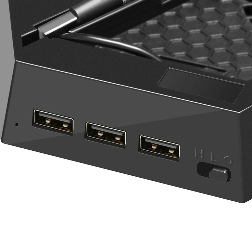 Для PS4 охлаждающая станция вертикальная подставка с 2 Док-станция для зарядки контроллера
