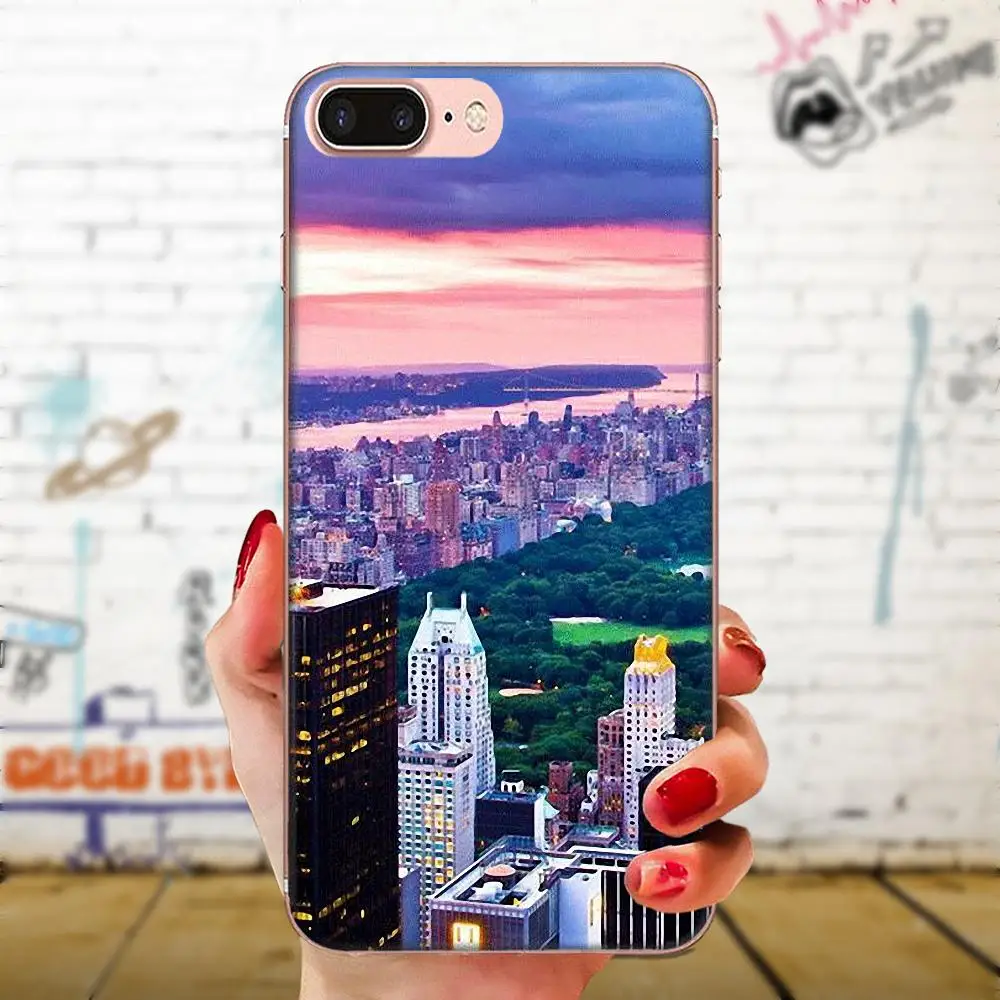 as picture Мягкие чехлы Capa для Xiao mi 3 mi 4 mi 4C mi 4i mi 5 mi 5s 5X6 6X8 SE Pro Lite A1 Max mi x 2 Note 3 4 New York City Fashion - Цвет: as picture