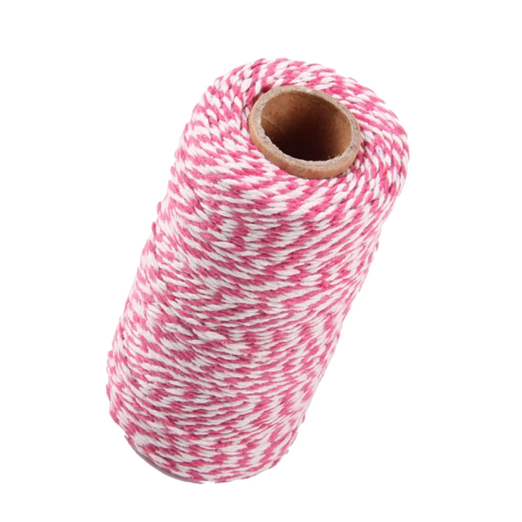 Blesiya Coloured  Twine Cotton String for DIY Crafts and Gift Wrap