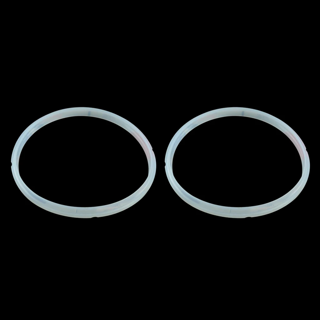 2x Silicone Sealing Rings Replacement 5L/6L Pressure Cooker Universal New