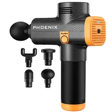 Феникс массажный пистолет инструмент для похудения в спине облегчение боли энергетическая лечебная машина насос фитнес-механизм Электрический массажер средство с сумкой