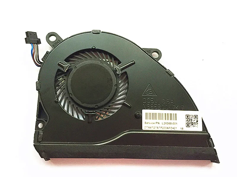 Для HP 14-ce 14-ce1004tx 14-ce1006tx вентилятор для процессора ноутбука L26368-001 L26367-001 NS85B00-17K16 DC5V 0.5A