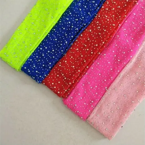 Meihuida Fashion Girls Children Kid Bby Mesh Fishnet Net Pattern Pantyhose Solid Tights Long Stockings with Sequins or Glitter