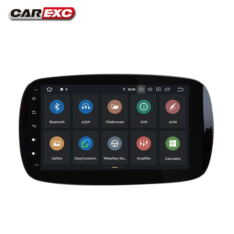 Cheap Android 9.0 9 Inch Octa Cores Car Radio Stereo Systemr For Benz SMART Fortwo 2016 WIFI Radio GPS  Multimedia Unit Carplay 5