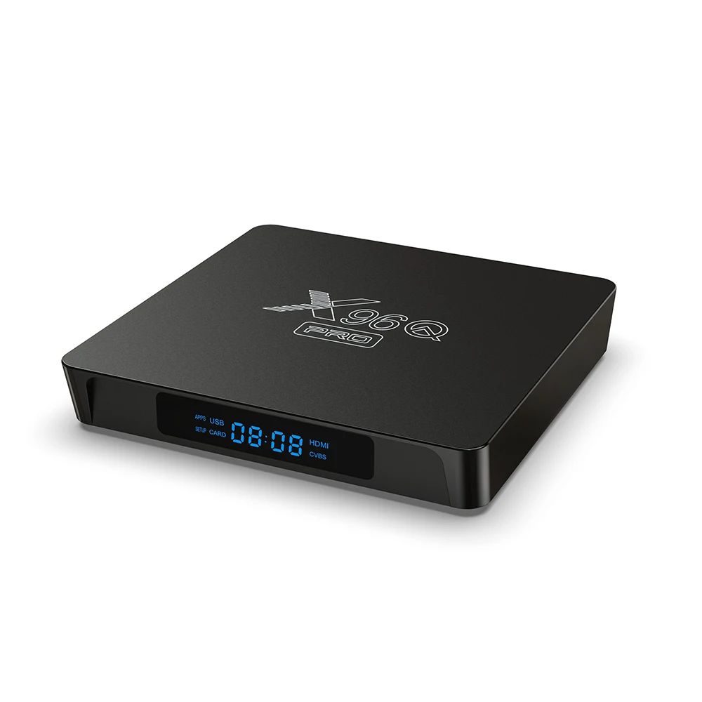 X96Q PRO New Smart TV BOX Android 10 Allwinner H313 X96Q PRO 2.4GWiFi 4K HD Set-Top Box PK X96 mini