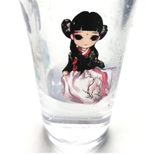 Индивидуальные стеклянные наклейки керамические водные передачи DIY персонализированные на заказ все виды логотипов переводные наклейки