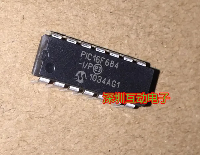 5 шт./лот P 16F684-I/P DIP14