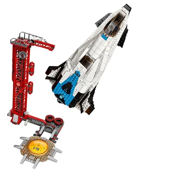 

818PCS Overwatchingly Games Watchpoint: Gibraltar 75975 Set Building Blocks Bricks Model Building Toys Children Gifts