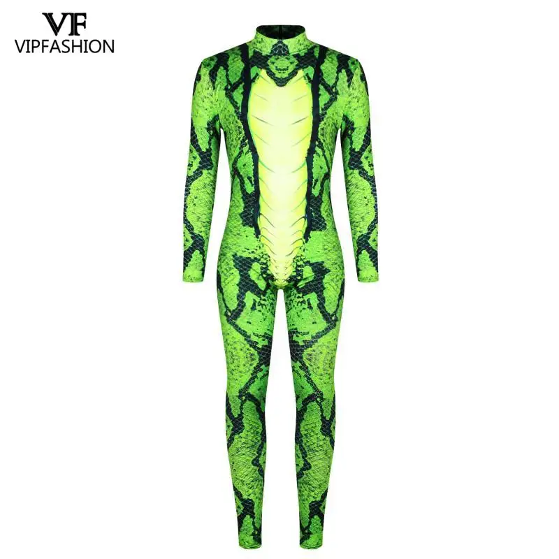 VIP Мода Хэллоуин косплей костюмы для мужчин Леопард 3D печать животное zentai змея мышцы Боди Комбинезоны