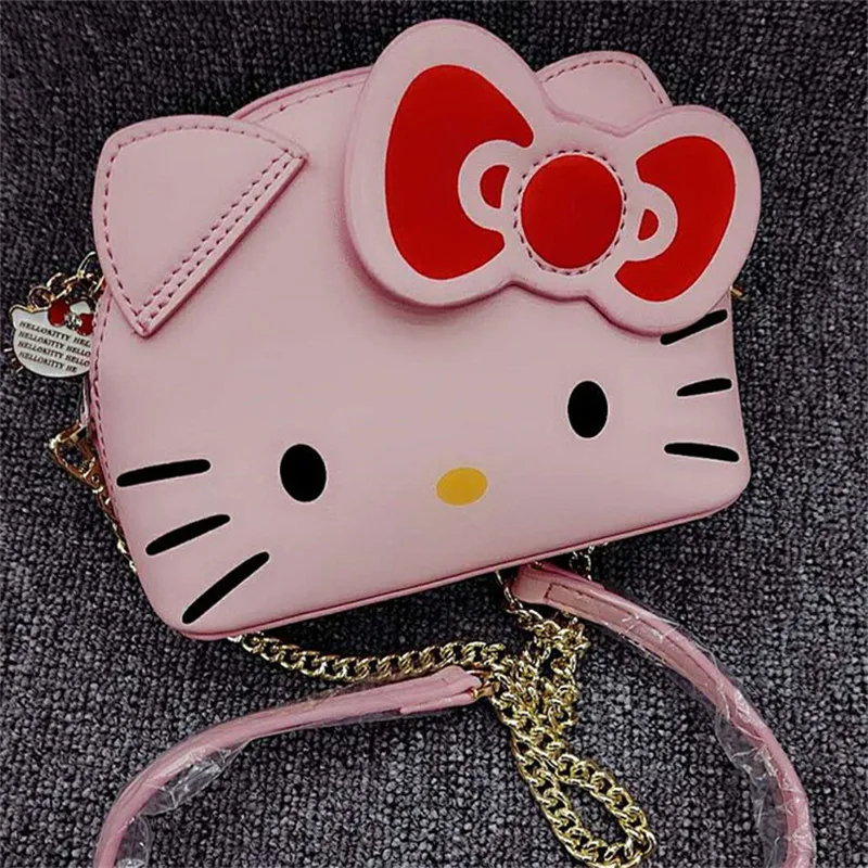 Сумка через плечо HELLO KITTY для детей Женский мессенджер с мультяшным рисунком