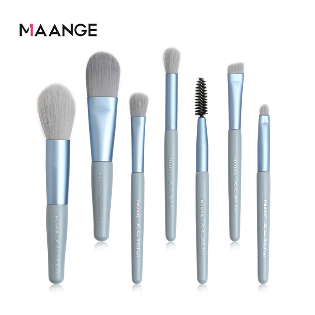 7/10 Pcs Makeup Brushes Soft Nylon Bristles Cosmetics Foundation Powder Blush Eye Shadow Beauty Professional Brushes Sets