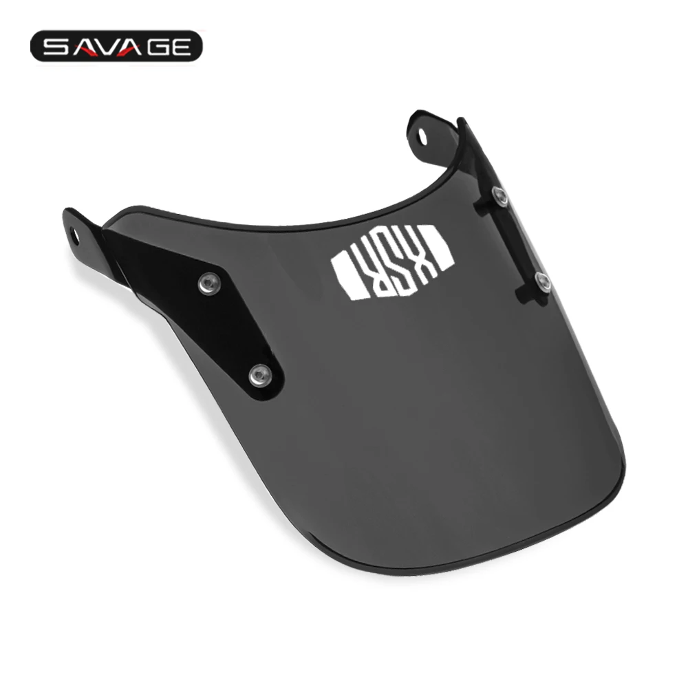 Ветровое стекло Pare-brise для YAMAHA XSR 155 250 300 700 900- аксессуары для мотоциклов ветровые стекла ветровые дефлекторы дымовой логотип