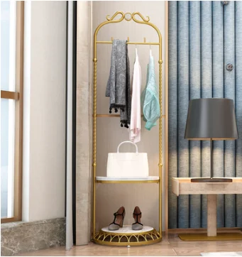Coat rack landing bedroom household corner vertical clothing store multi function coat rack storage