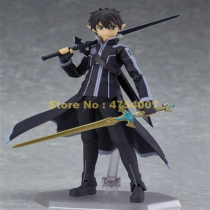 Аниме меч искусство онлайн alo kazuto kitito figma 289 бои ПВХ фигурка Коллекционная модель 15