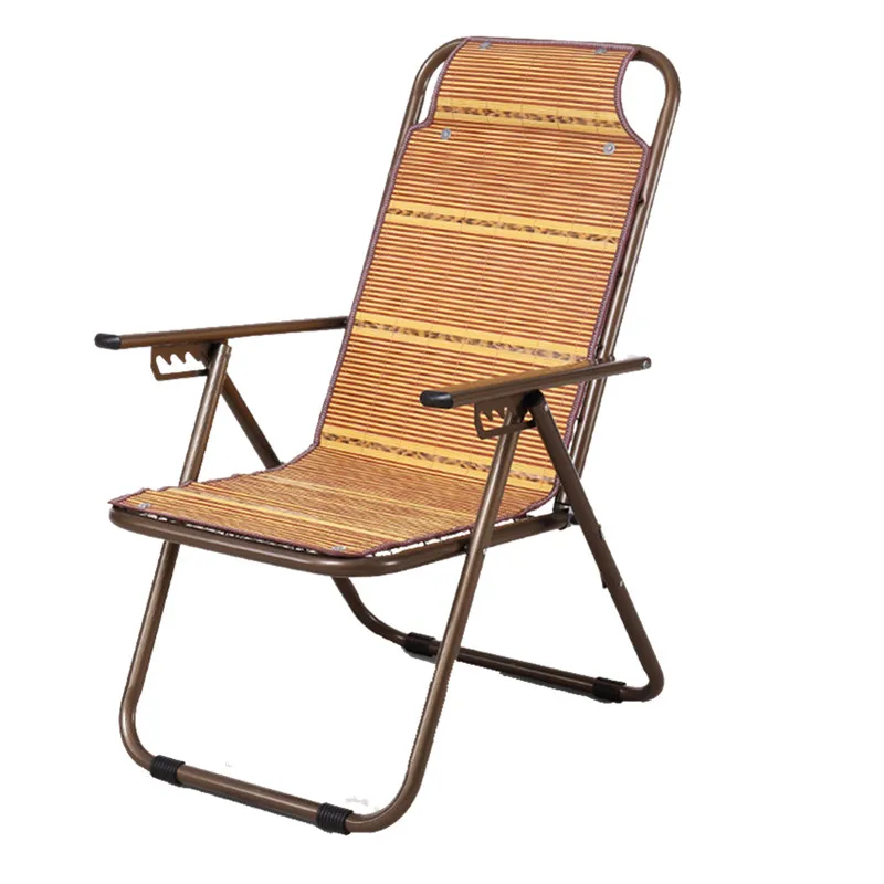 

Cool Chair Bamboo Recliner Chair Folding Chair Office Lunch Break Chair Outdoor Lazy Pregnant Women Nap Beach Chair