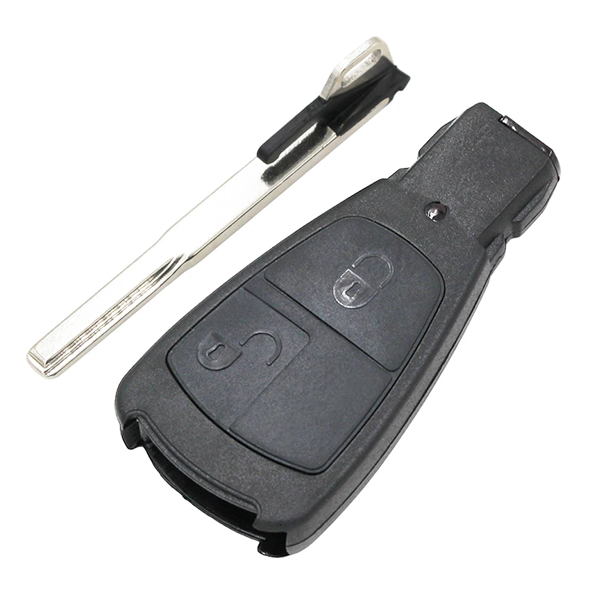 2/3 кнопки без ключа дистанционный чехол для FOB Mercedes Benz C180 1998 2004 W202 C E S класс со