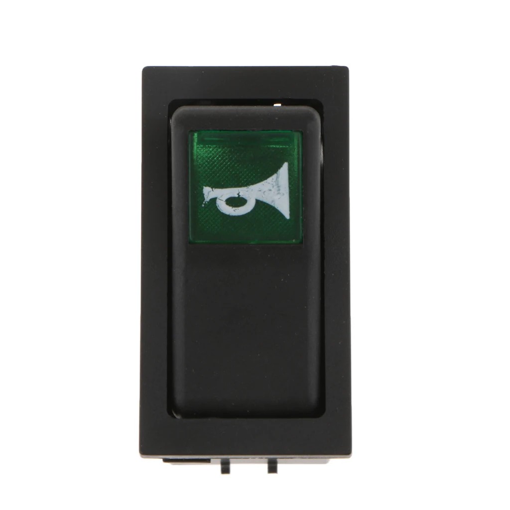 Brand New Car Truck Tailer Horn Rocker Switch Button On Off Control