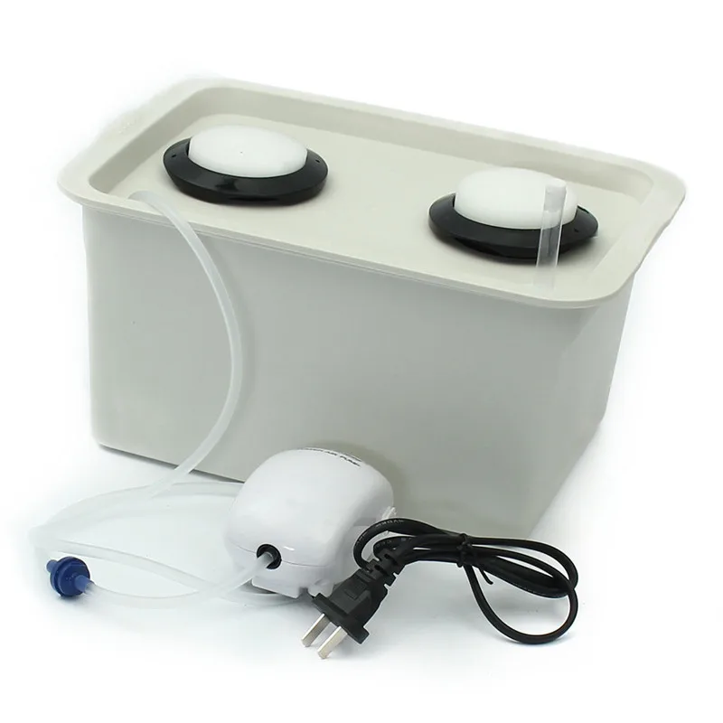 220V Hydroponic Grow Color Box 2 Holes Indoor DWC Aerobic Planting Soilless Cultivation System | Дом и сад