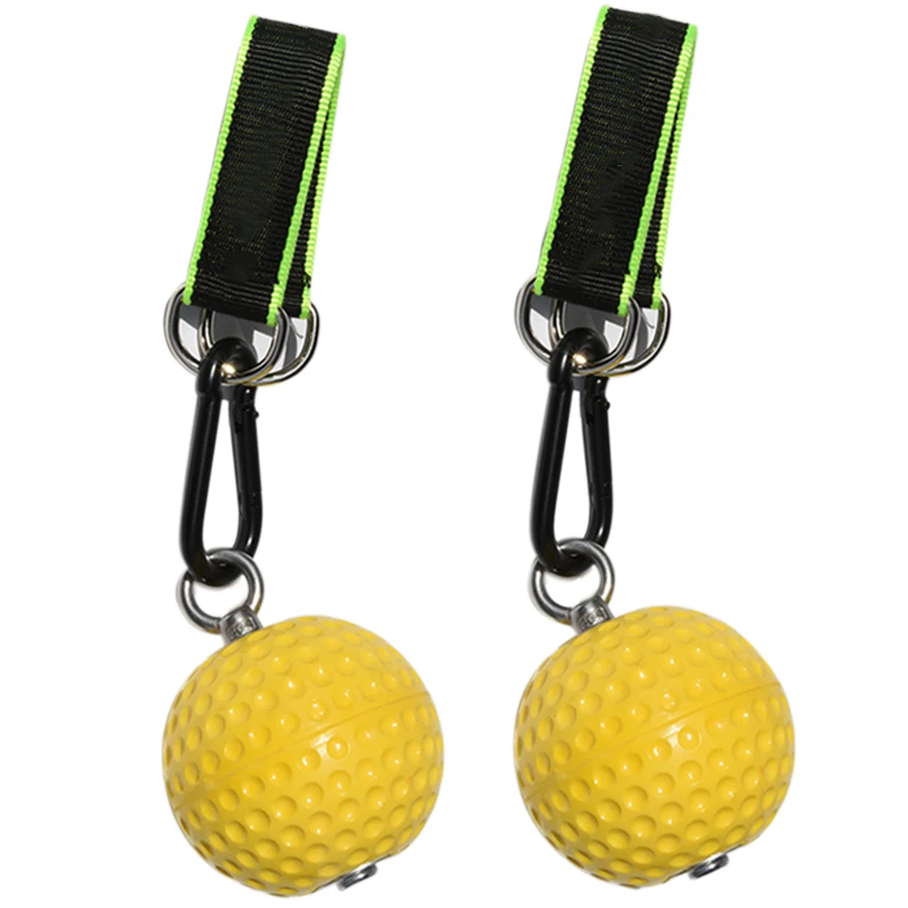 Climbing Pull Up Power Ball Hold Grips Durable Non-Slip Hand Grips Strength Trainer Exerciser SMN88