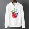 Men Pride Lgbt Gay Love Lesbian Rainbow Fleece Hoodies Sweatshirts Unisex Winter Harajuku Love is Love Sweatshirts Hoodies ► Photo 2/6