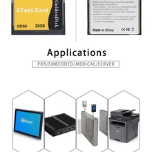 GoldenDisk Профессиональный 3400X быстрая скорость 128 ГБ CFast SSD SATA 4K HD камера 6 Гбит/с Quad каналы NANA MLC оригинальная вспышка