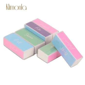 

25Pcs/Set Four-sided Polishing Nail File Buffing Grit Durable Design Mix Color Nail Care Tool Files Sanding Gel Polish Supplier