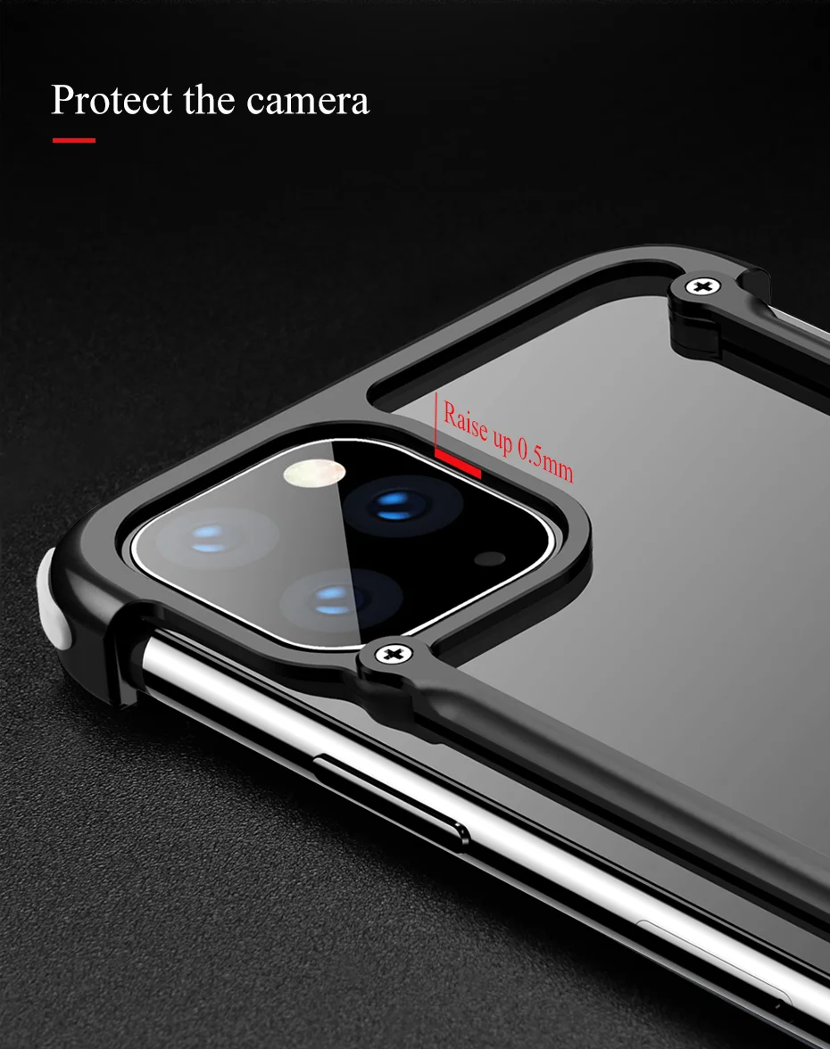 Чехол для Iphone Xs X XR max, роскошный металлический чехол с подушкой безопасности для Iphone 11 pro MAX, чехол 360, металлический бампер