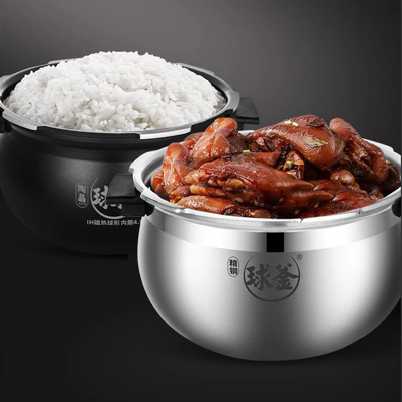 instant pot Supor pressure cooker Pot 220V 5L Rice Cooker intelligent 2200W IH Double inner pot multifunctional electric cooker