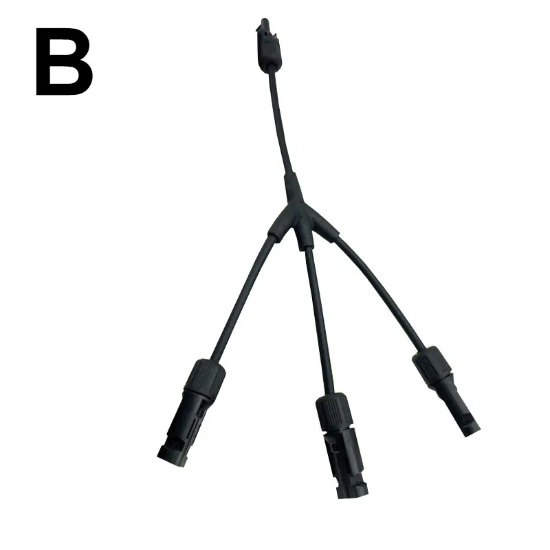 

MC4 T/Y Type 3/4/5 Branch Solar Panel Cable AC Branch Connectors IP67 JA55