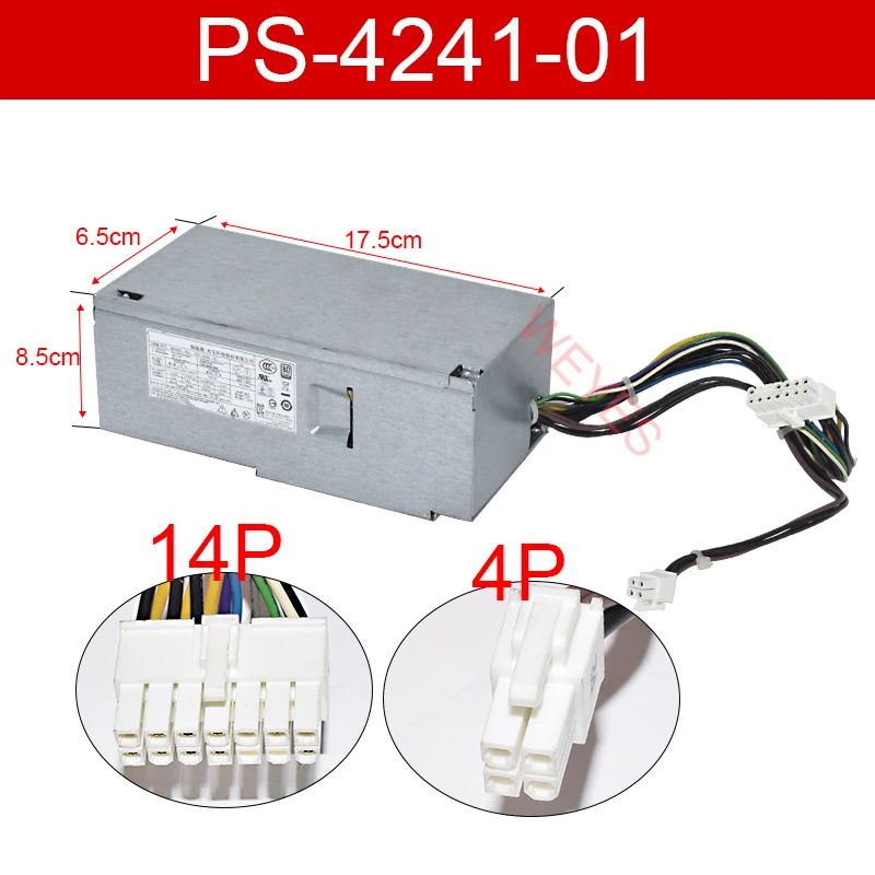 54Y8921 54Y8897 Alimentatore Ps-4241-01 Per M73 M83 M93 Ricondizionato Funzionante