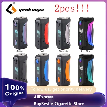 

2pcs/lot !!100% Original GeekVape Aegis Solo Mod 100W Electronic Cigarette Box MOD Vape Support Tengu RDA VS Aegis MOD Vaporizer